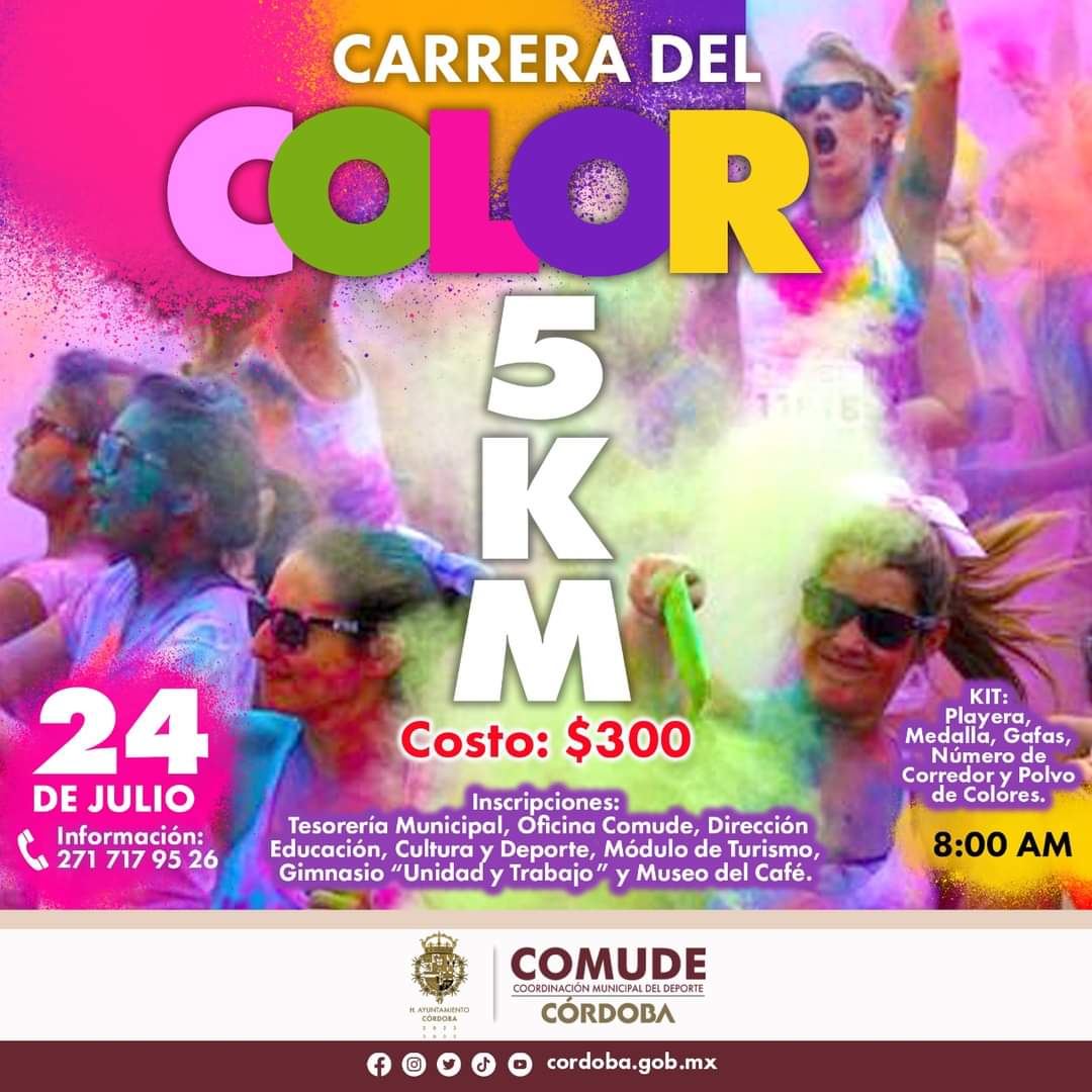 Habrá edición de la Carrera del Color 2022 -